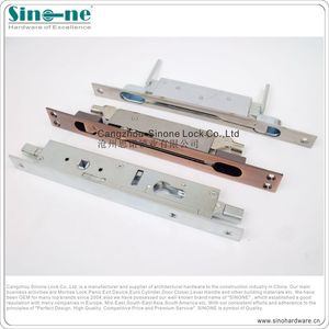 Loquet à levier en acier inoxydable 304, moulage solide, boulon allongé, double action pour <span class=keywords><strong>porte</strong></span> métallique coupe-feu, qualité allemande, OEM pour <span class=keywords><strong>Hormann</strong></span> - Product Image 5