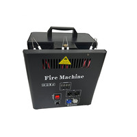 Machine à jets de feu DMX Triple Flamme avec projecteur blanc chaud à 3 jets pour effets de scène et événements