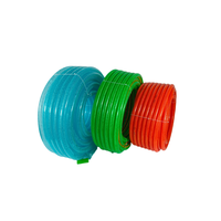 Tuyau d'irrigation de jardin en PVC non toxique, transparent, anti-UV, haute pression, durable, flexible, renforcé de fibres, 100 m