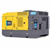 Compresseur d'air diesel portable Atlas Copco X-Air 1300-35 sur châssis avec cabine fermée – Fournisseur OEM/ODM en gros