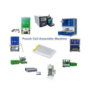 TMAX Pouch Cell Lab Set Up Making Machine Equipment for Lithium Mobile Battery Fabrication Assembly Line