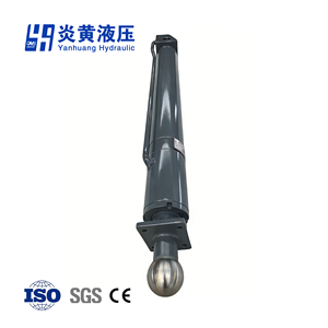 Hardverchroomde roestvrijstalen telescopische hydraulische cilinder met 490 mm slag voor hoogwerker - Product Image 1