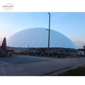 4m para 50m de diâmetro grande dome tenda geomédica da fábrica dome