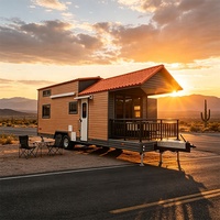 Maison préfabriquée miniature, caravane, camping-car, remorque de voyage