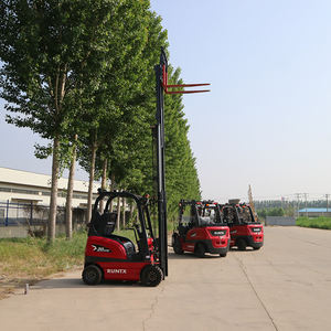 رافعة شوكية كهربائية عالية الجودة من رانتكس بحمولة 2.5 طن مع بطارية، آلة رفع كاملة بأربع عجلات، حاصلة على شهادة CE - Product Image 5