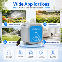 Compteur de débit d'eau intelligent Wifi de haute qualité Tuya Zigbee Vanne d'eau automatique pour système domestique et de jardin