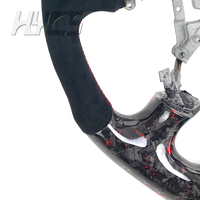 Volant de voiture personnalisé, volant sport en fibre de carbone pour Ford Mustang F-150 Lightning Explorer 1994-2005