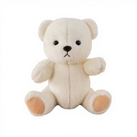 Tenue pour petit ours articulé, jouet en peluche 30 cm avec vêtements amovibles et interchangeables en polyester doux et coton PP, cadeau pour filles