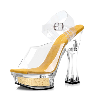 Sandali con Tacco a Spillo da 14cm Stile Esotico e Gotico, Scarpe Erotiche da Letto, Accattivanti per Drag Party, Nightclub e Bar - Product Image 3