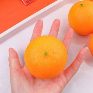 2025 Hot Selling Creative Realistic Fruit Orange <b>Squishy</b> Toy -Stress Relief Squeeze TPR for Kids Adults Ideal Decompression Gift - Product Image 5
