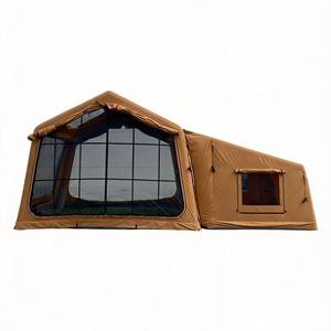 Tente <span class=keywords><strong>de</strong></span> camping gonflable rapide en 1,5 min, 3-<span class=keywords><strong>4</strong></span> personnes, imperméable 3000 mm, <span class=keywords><strong>4</strong></span> saisons, 1 chambre, 1 salon, avec pompe 800W - Product Image 3