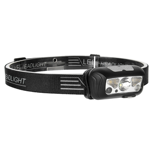 Lampe <span class=keywords><strong>frontale</strong></span> de chargement USB à 4 modes avec capteur de mouvement infrarouge à induction - Product Image 2