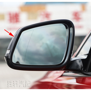 Cubierta de espejo Bmw F20 F22 F30 F35 F36 E84, embellecedor esférico de plástico para espejo retrovisor para BMW Serie 1 2 3 4 X1 I3 - Product Image 5