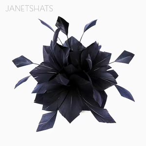 Coiffe Broche/Ornement De <span class=keywords><strong>Cheveux</strong></span> Fleur Broches Peigne De <span class=keywords><strong>Cheveux</strong></span> De Mariée Fascinators Accessoires De <span class=keywords><strong>Cheveux</strong></span> Épingle À <span class=keywords><strong>Cheveux</strong></span> Avec Plumes Clip Pin - Product Image 2