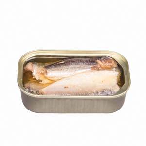 Fabricación de 125g * 50 latas de <span class=keywords><strong>arenques</strong></span> enlatados/<span class=keywords><strong>sardinas</strong></span> <span class=keywords><strong>aceite</strong></span> vegetal - Product Image 3