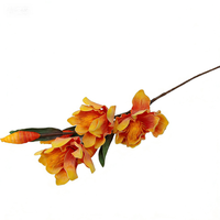 Ensemble de Branches de Fleurs Artificielles en Mousse - Magnolia et Gladiolus Rétro Automne