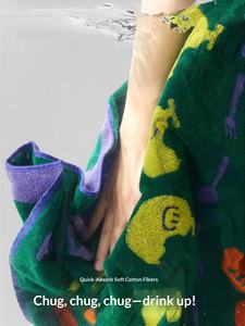 Serviette pour enfants Sanli Yan Research Institute, nouveau style 2025, 100% coton, douce, pour le visage, antibactérienne, absorbante, 10A - Product Image 4