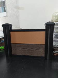 <span class=keywords><strong>รั้ว</strong></span>ความปลอดภัย WPC ที่เป็นมิตรกับสิ่งแวดล้อม ทันสมัย กันน้ำ ประกอบง่าย ประตูรั้วสำหรับทางเข้าบ้าน พร้อมลายนูน 3 มิติ หรือลายไม้ - Product Image 6