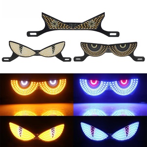 ระบบไฟมอเตอร์ไซค์ LED 12V รุ่นใหม่ Universal รูปทรงสามเหลี่ยม Devil Eagle Eyes รุ่น JHS-Z-12 10W อะไหล่ทดแทน รับประกัน 1 ปี - Product Image 2