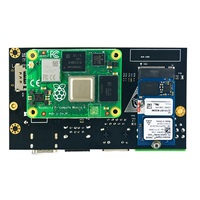 Controlador PLC, Raspberry Pi CM4, Automatización Industrial, 4G LTE, LORA, RS485, RS232, RTC, 2DI, 2DO, Controlador PLC Analógico Programable