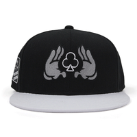 Topi Snapback polos kualitas tinggi topi Snapback kustom topi Snapback bordir logo bordir topi 6 Panel topi Snapback