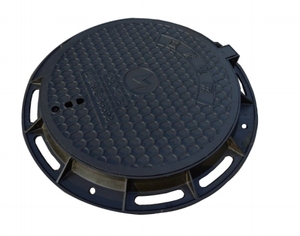 แรงกดโหลด800*1000*100ฝาปิดท่อระบายน้ำ4หลุมยก8บานพับ4ระบบล็อคกุญแจ Hengyi Sheng สำหรับนักปั่นคนเดินเท้า - Product Image 2