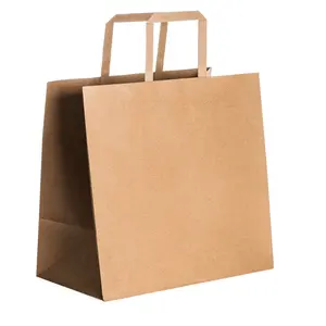 Sacchetto di carta kraft Havana per merchandising sostenibile - Product Image 1