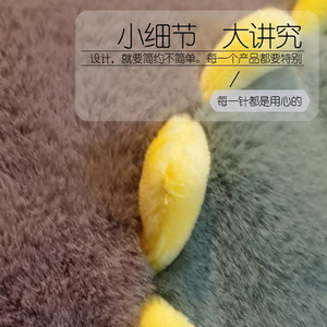 Rechargeable Hot Water Bottle Electric Hand Warmer Automatic Power Off Removable Washable PVC Material Polyester 1.3kg - Product Image 1