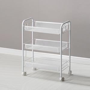 Nouvelle <span class=keywords><strong>cuisine</strong></span> fer étagère de rangement organisateur étagère chambre salle de bain étagère de rangement avec roues stockage Mobile pour livres jouets épicerie - Product Image 1