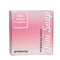 Savon Nettoyant Vaginal Herbal Détoxifiant et Blanchissant aux Fraises Yoni, Naturel Fait Main, pH Équilibré, Barre Carrée, 2 Pièces/Boîte, Usage Intime