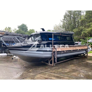 Yate Deportivo de Aluminio de Lujo de 9 Metros (30 Pies) para Pesca en Alta Mar con Motor Fuera de Borda, Ideal para Fiestas y Paseos - Product Image 5
