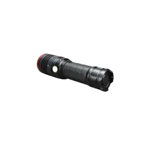 奥凯利厂家直销T6聚焦光充电手电筒长镜头战术手电筒10000流明