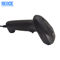 Lecteur de codes-barres USB filaire TiCODE, scanner portable commercial pour l'accueil des hôtels, la réception des clients et le service en chambre