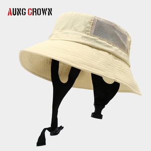 Sombrero de Pescador de Poliéster Impermeable para <span class=keywords><strong>Hombre</strong></span>, Estilo Boonie, para Verano, con Malla Transpirable, Liso, para Exteriores, Casual - Product Image 2
