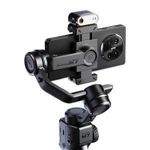Estabilizador de Gimbal para Smartphone <span class=keywords><strong>Hohem</strong></span> <span class=keywords><strong>iSteady</strong></span> M7, Gimbal de Mano de 3 Ejes con Rastreador Magnético IA, Luz RGB, Carga Útil de 400g - Product Image 3