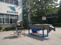 Transportador Neumático de Banda de Acero Inoxidable Gaofu, Alimentador de Vacío, Diseño Antibacteriano y Duradero para la Industria Alimentaria y Plantas de Manufactura