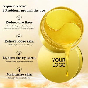 Mascarilla de Hidrogel Vegana de Lujo OEM para Ojos con Algas Marinas, Té Verde y Cúrcuma - Parche de Colágeno Antienvejecimiento de Marca Privada, Hidratación Profunda - Product Image 2