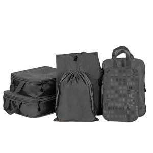 New Design 6 Pcs Sets Portable Compression Packing Cubes Travel <b>Storage</b> Bag for <b>Suitcase</b> - Product Image 2