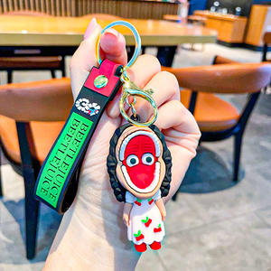 Diseño Popular <span class=keywords><strong>Beetlejuice</strong></span> Bag Charms llavero accesorios goma Kevchain personalizado para Decoración - Product Image 6