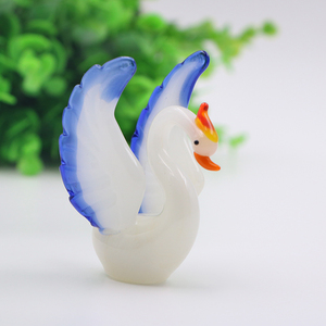 Ornement d'oiseau en verre moulé de <span class=keywords><strong>murano</strong></span> s, nouvelle conception charmante, ornement en oiseau - Product Image 4