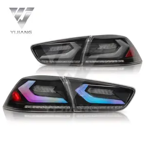 New Led Rear Lamp For Mitsubishi Lancer 2008-2018 EX EVO Lancer LED RGB Tail Lights