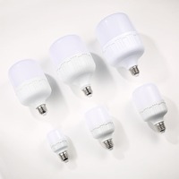 Ampoule LED en forme de T haute luminosité 5W E27 Base lumière blanche chaude 6500K courant constant sans scintillement Ampoule LED B22 pour résidentiel