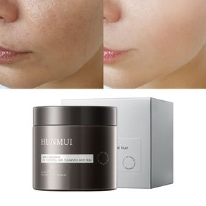 Mascarilla de barro de limpieza de poros de etiqueta privada OEM Mascarilla de arcilla purificadora de control de aceite con ácido salicílico Jojoba Purslane para espinillas de acné - Product Image 5