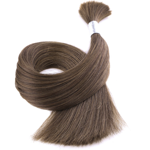 K.S WIGS Cheveux Humains Bruts en Gros, Matière Non Traitée Remy, Teintable et Capable de Subir des Traitements, Idéale pour Perruques, Convient à Toutes les Tonalités de Peau, Naturel - Product Image 6