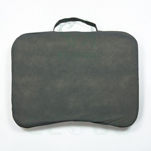Laptop <strong>Cushion</strong> Grey Bamboo Portable Laptop <strong>Cushion</strong> for Bed Travel Work Home Laptop Mat <strong>Cushion</strong> <strong>Tray</strong> - Product Image 2