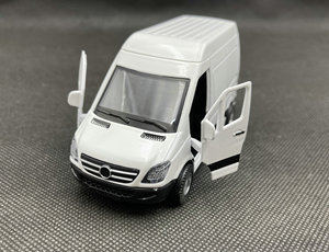 OEM Giao Thông Vận Tải Van Xe Thương Mại Xe Van Kinh Doanh Logo Tùy Chỉnh Diecast Mô Hình Xe Đồ Chơi Cho Quảng Cáo Khuyến Mại Van - Product Image 4