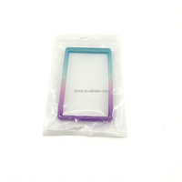 Étuis de protection RFID en TPU holographique multicolore pour passeport et cartes de crédit, 35pt, style tendance, souples et flexibles, sans fermeture