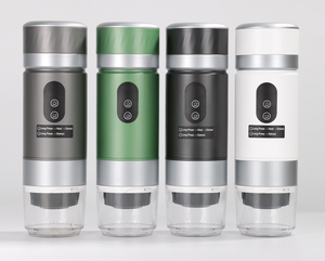 Machine à café portable rechargeable d'usine avec batterie détachable, support et sac de rangement, logo personnalisé, machine à expresso sans fil - Product Image 5