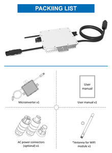 DEYE-SUN800G3-EU-230 Solar de microinversión, conectado a la red, <span class=keywords><strong>10</strong></span> anos de garantía, 600w, 800w, 1000w, 2000 w, conexión Wifi - Product Image 6