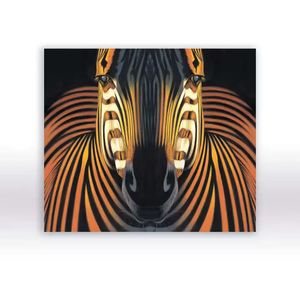 Pintura al Óleo Moderna de Elefante Africano Pintado a Mano, Diseño Único para Decoración de Hotel u Hogar - Product Image 1